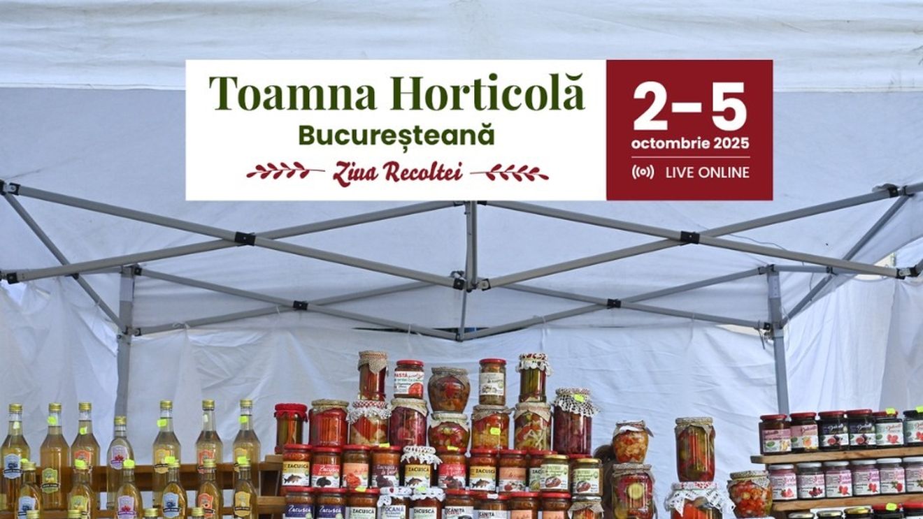 Toamna Horticolă Bucureşteană, de vineri până duminică, la USAMV