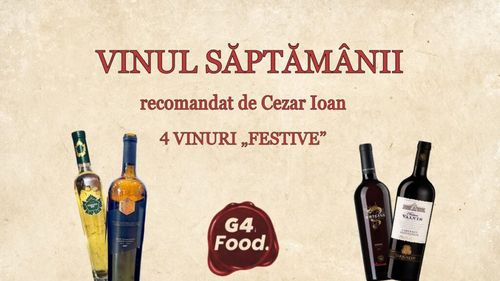 VIDEO | „Vinul săptămânii”: 4 vinuri premiate, perfecte pentru masa de Paște