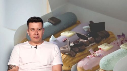 VIDEO | Eclere cu borș, colivă și cremă de bere. Andi Drăgulin (DulcEclair): „Când văd un ingredient mă gândesc cu ce aș putea să-l combin”