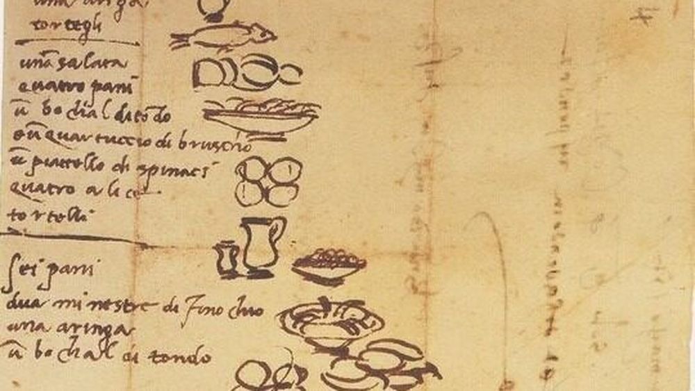 Ce mănâncă geniile? Dieta mediteraneană a lui Michelangelo. Lista de cumpărături cu care artistul Renașterii își trimitea servitorul la piață