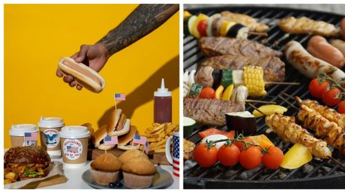 Ce pun pe grătar americanii pe 4 iulie | De Ziua Independenței, oamenii se delectează cu hot-dog, burger, plăcintă cu mere și porumb la grătar