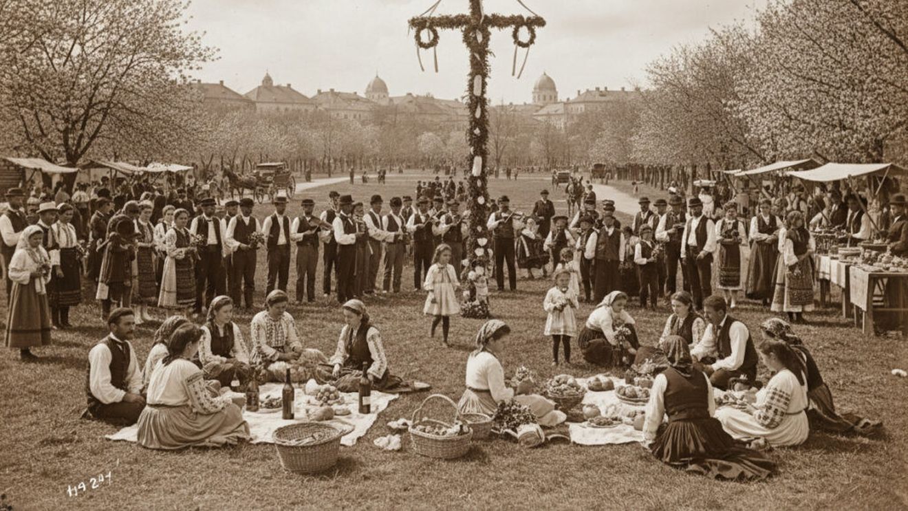 1 Mai în București, acum 150 de ani / Și atunci sfârâiau grătarele, dar de multe ori petrecerea nu se termina bine