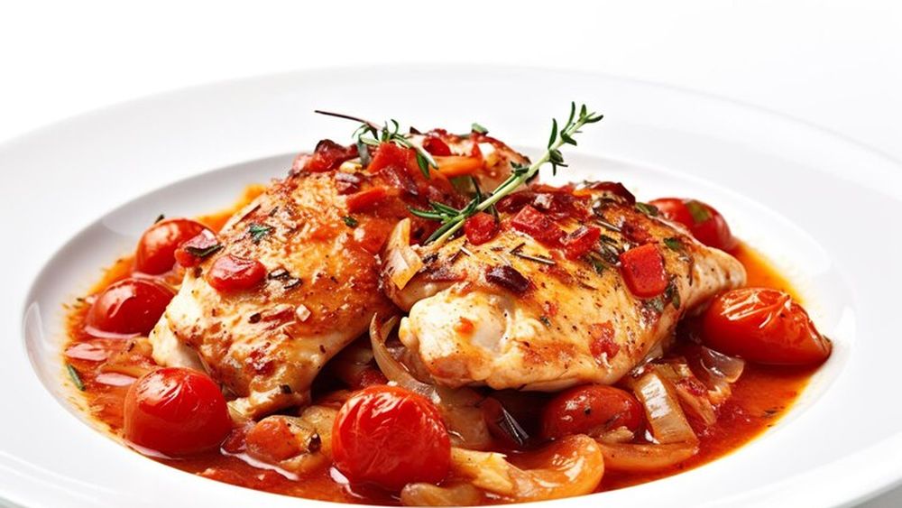 Rețetă de pui italiană tradițională. Pollo alla cacciatora, un preparat ideal pentru prânz dar merge și la cină