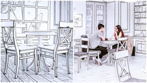 Prima cafenea 2D din România, deschisă la Brașov