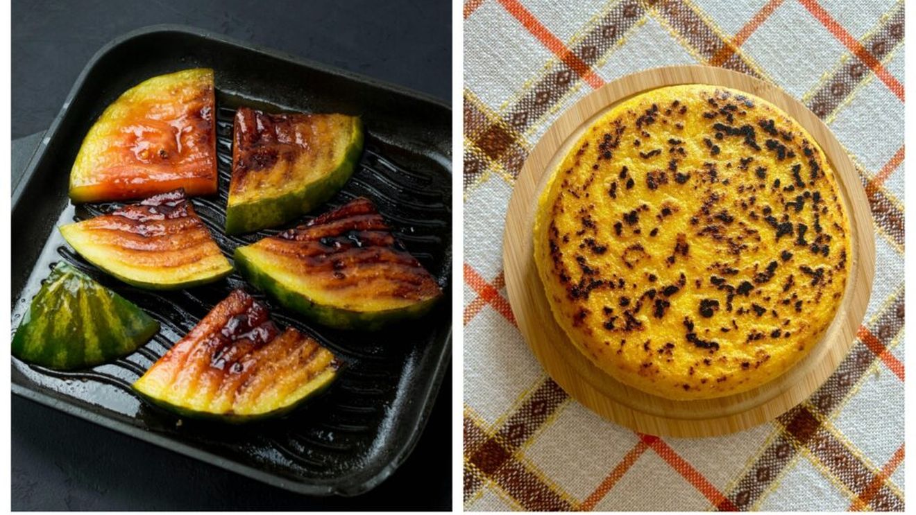 6 alimente pe care, cel mai probabil, nu știai că le poți găti la grătar / Pepenele verde, mămăliga, avocado sau salata verde se află pe listă