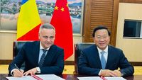 Cooperare româno-chineză în domeniul agriculturii, Memorandum semnat de ministrul Florin Barbu / România va exporta carne de pui, cereale, lapte și produse acvatice