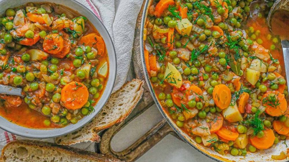 Mâncarea de mazăre, rețetă tradițională de post: simplă, ieftină și sățioasă