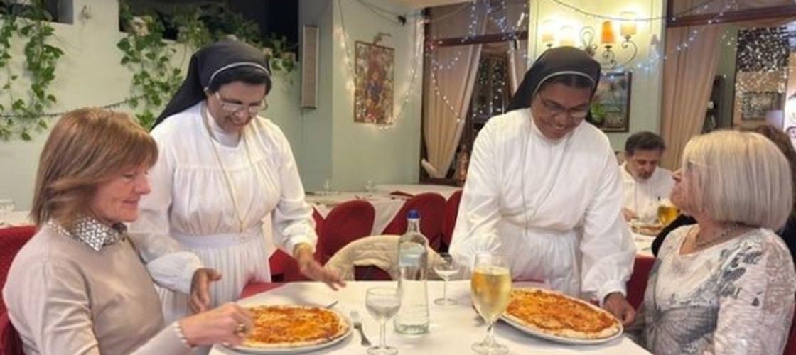 Oasi della Pace, restaurantul călugărițelor din Italia/ 4 călugărițe de peste 70 ani gătesc un meniu cu șapte aperitive și preparate tradiționale, la 25 de euro