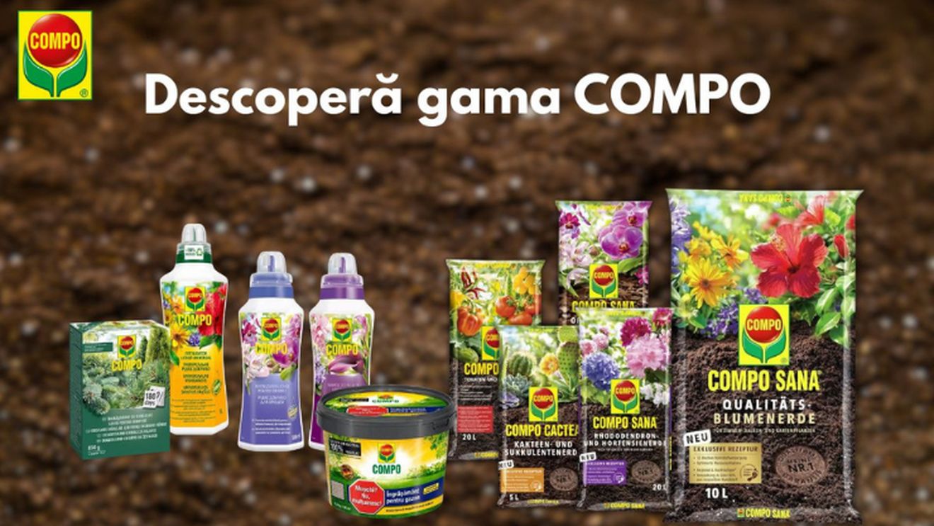 COMPO, secretul pentru plante sănătoase pe tot parcursul anului
