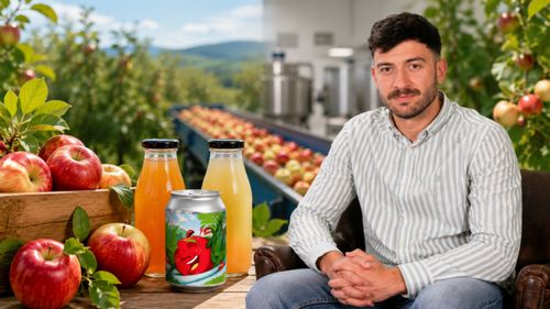 VIDEO | Mózes Tamás, fondatorul unui brand de sucuri naturale presate la rece: „Cea mai mare provocare nu mai este producția, ci vânzarea”. „Pe piață sunt branduri mari și mai ieftine. Trebuie să ne găsim locul”/ Cum sunt făcute sucurile fără zahăr și aditivi