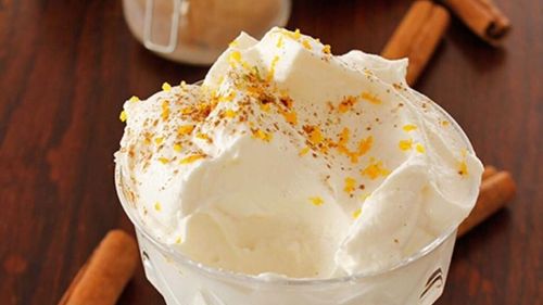 Cremă de mascarpone cu aromă de portocale. Un desert foarte ușor de preparat, fără ouă crude, ideal de sărbători, care merge pe lângă cozonac, fursecuri, biscuiți, pișcoturi