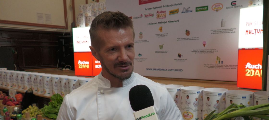 VIDEO | Chef Daniel Dobre: „Educația alimentară începe acasă” / Elevii din București și din 11 județe vor învăța să mănânce sănătos și să reducă risipa alimentară