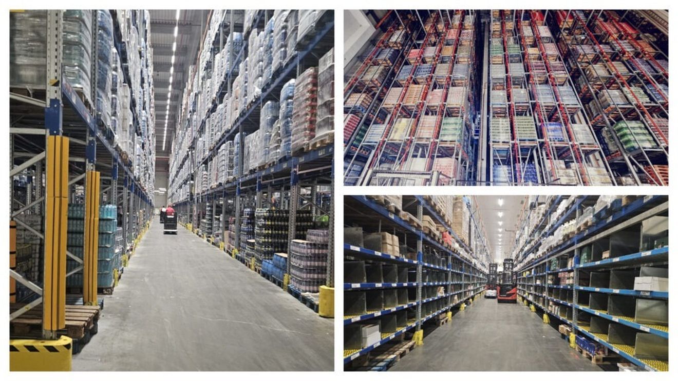 VIDEO | Am intrat într-unul dintre cele mai mari centre logistice din România. Cum este organizată marfa din cei peste 100.000 de paleți și cum lucrează cei 9 roboți care se mișcă printre rafturi cât un bloc de 11 etaje