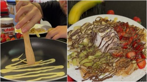 „Crepaguetis”- rețeta de clătite spaghete, o variantă rapidă și versatilă a acestui desert clasic