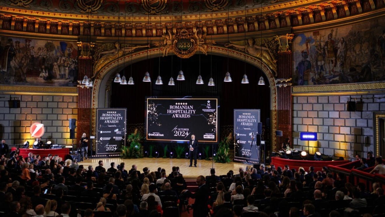NOUA, desemnat cel mai bun restaurant din România. Peste 750 de profesioniști HoReCa au celebrat, la Ateneu, câștigătorii anului în cadrul Romanian Hospitality Awards