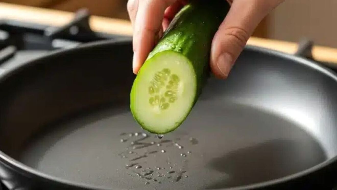 VIDEO / Castravete în loc de ulei sau unt în tigaie? În ce măsură funcționează acest truc care a invadat rețelele de socializare?