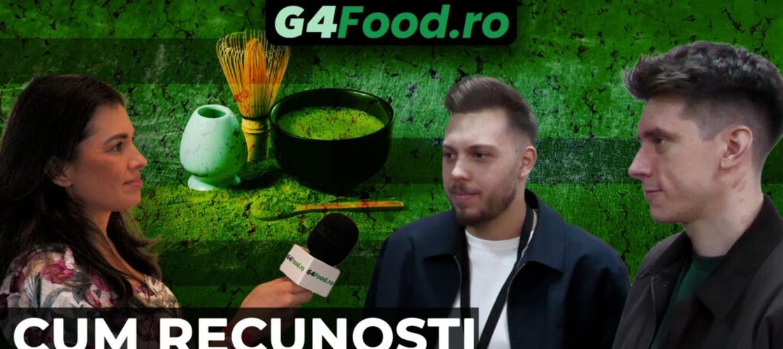 VIDEO / Cum recunoști o matcha bună și care sunt semnele că ai cumpărat una slabă. Victor Sîntejudean și Călin Burghiu, GREEN DREAM: „Trebuie să fie foarte florală, dulce, deloc astringentă sau amară”