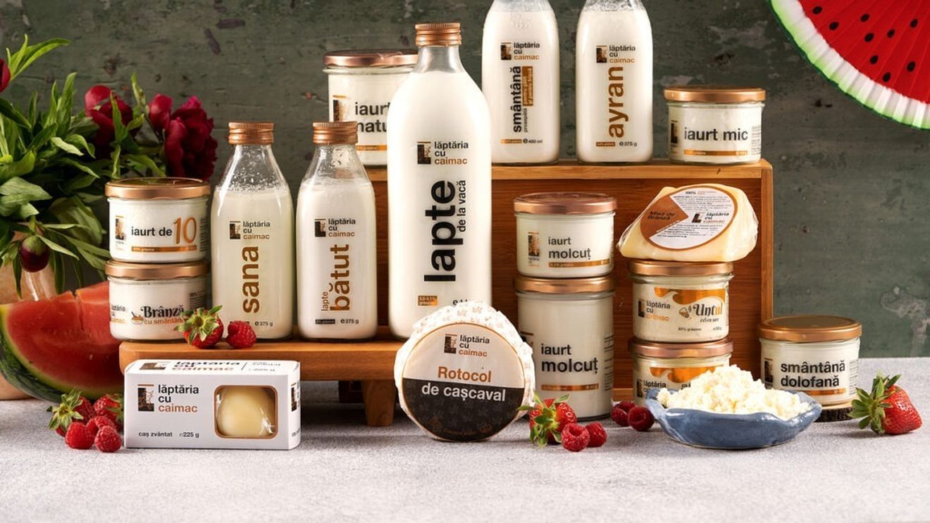Compania care deţine brandul Lăptăria cu Caimac raportează o creștere a vânzărilor și revenire pe profit în primul 2025