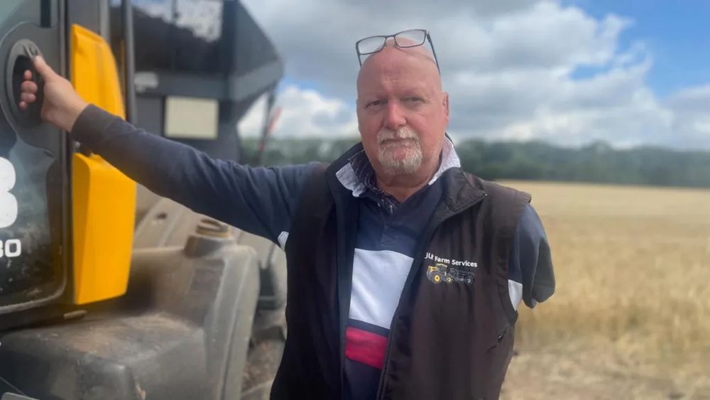 Agricultor britanic fără un braț atrage atenția asupra siguranței la locul de muncă/Este necesară o schimare de mentalitate, spune el
