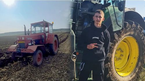 Andrei este fermier la doar 16 ani și visează să acceseze fonduri europene, imediat ce va deveni major, pentru a investi în tehnologii moderne: „Îmi petrec toată ziua pe câmp!”