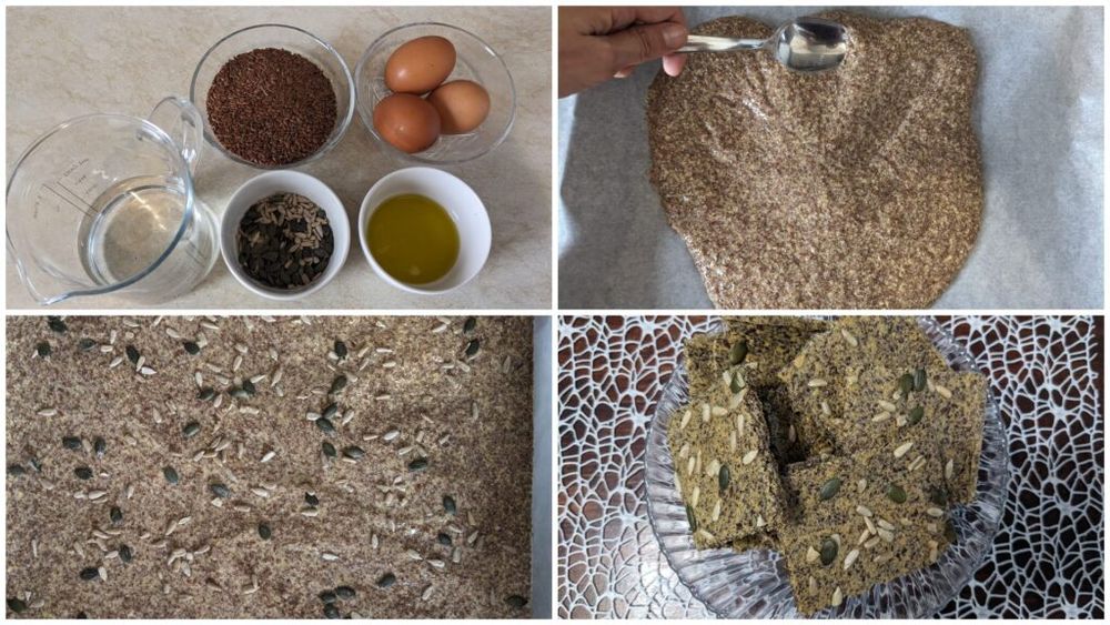 Rețetă: Cum prepari acasă pâine de in / Include proteine, fibre și mucilagii care ajută la constipație