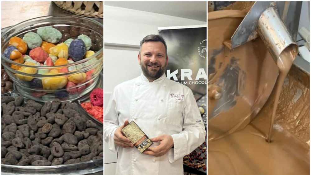 VIDEO | Ciocolateria artizanală din Sântimbru surprinde prin inovație: de la ciocolată cu jumări la delicii cu roze