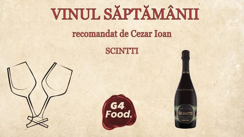 VIDEO | „Vinul săptămânii”: Spumant Scintti Fetească Regală de la Jidvei – un brut lejer, perfect pentru vară și sushi