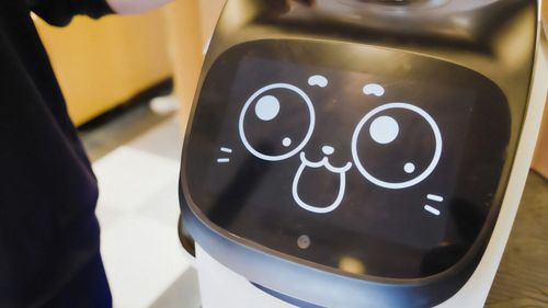 Restaurantele din Japonia folosesc roboți cu urechi de pisici / Se mişcă cu pricepere, fără efort, între mese, în timp ce menţin echilibrate mâncărurile fierbinți pe tăvi