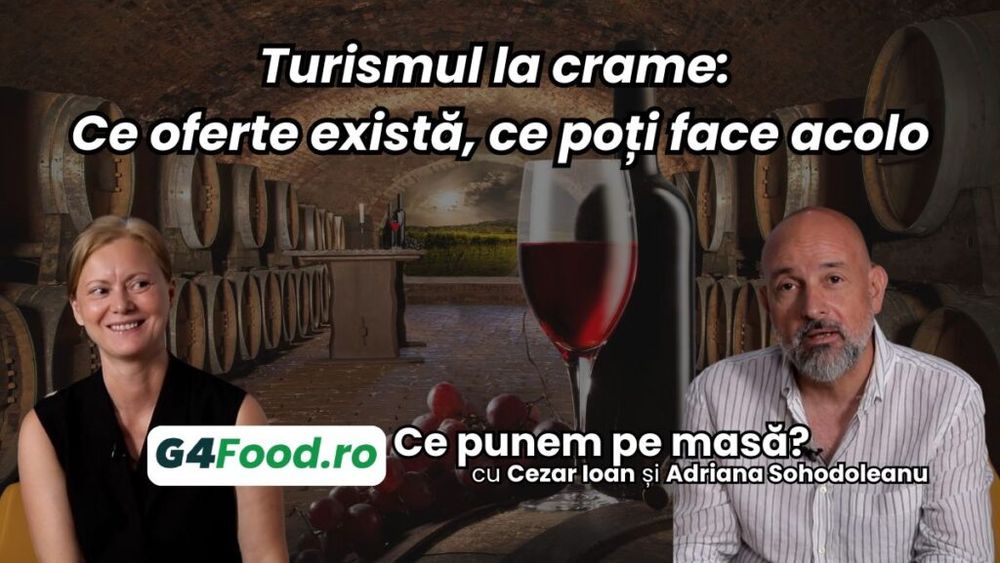 „Ce punem pe masă? Puțin din toate” (Ep. 8): Turismul la crame: Ce oferte există, ce poți face acolo