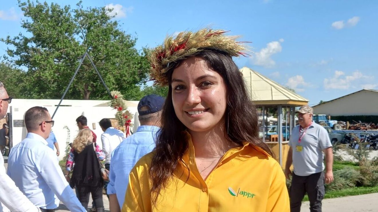 Studenția face casă bună cu voluntariatul. Cristina, studentă la Silvicultură, este voluntar de 3 ani la Forumul APPR: „Aici am învățat cum funcționează lumea reală a agriculturii”