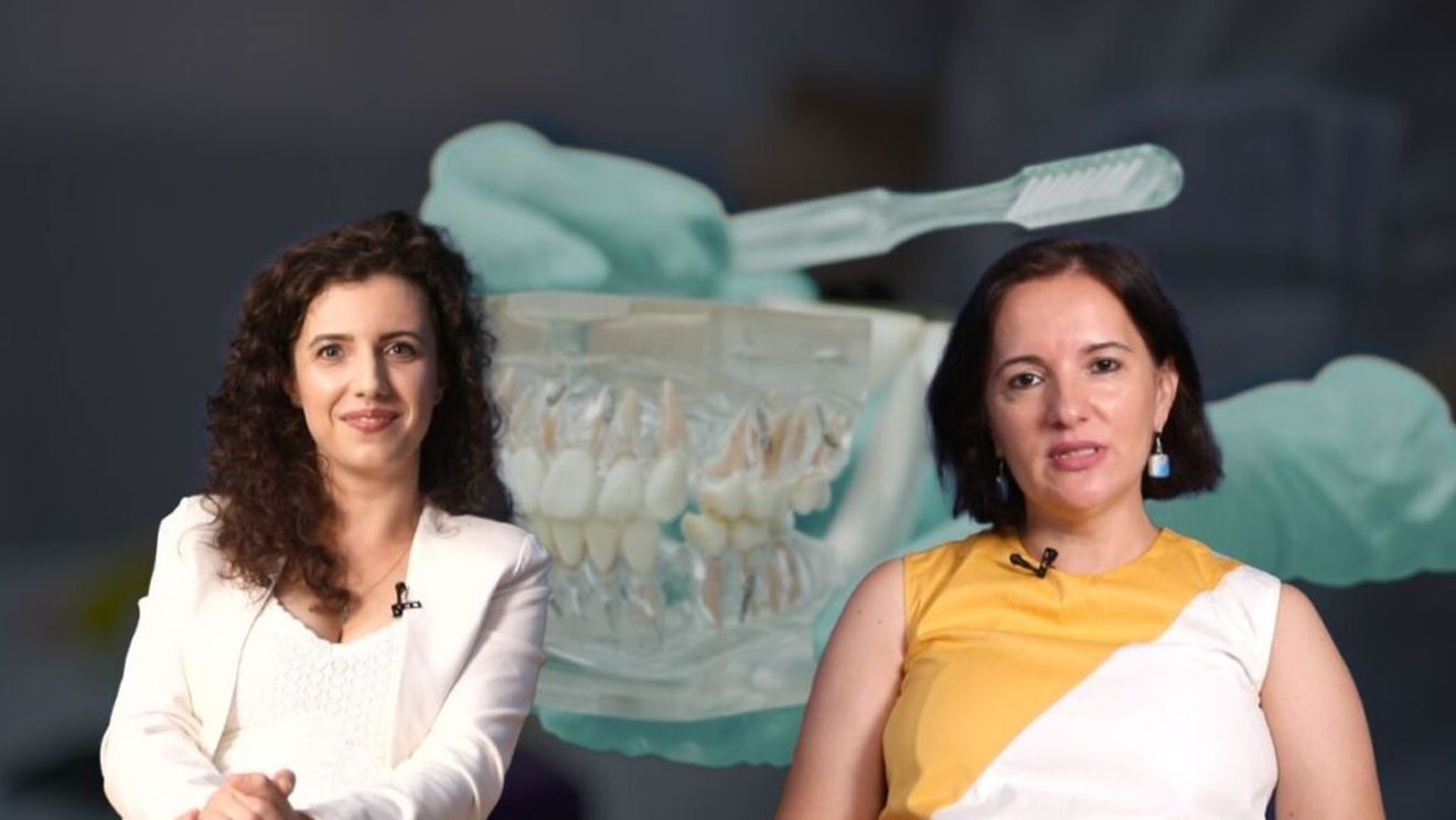VIDEO | „FÂNTÂNA DE SĂNĂTATE” | Ce rol are alimentația în dezvoltarea dinților copiilor/ Dr. Iustina Stoian (pedodont): „Tot ce sădim acum în obiceiurile copiilor noștri este ceea ce vor cultiva mai departe”