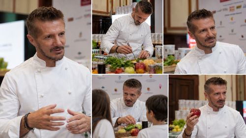 VIDEO | Chef Daniel Dobre: „Educația alimentară începe acasă” / Elevii din București și din 11 județe vor învăța să mănânce sănătos și să reducă risipa alimentară