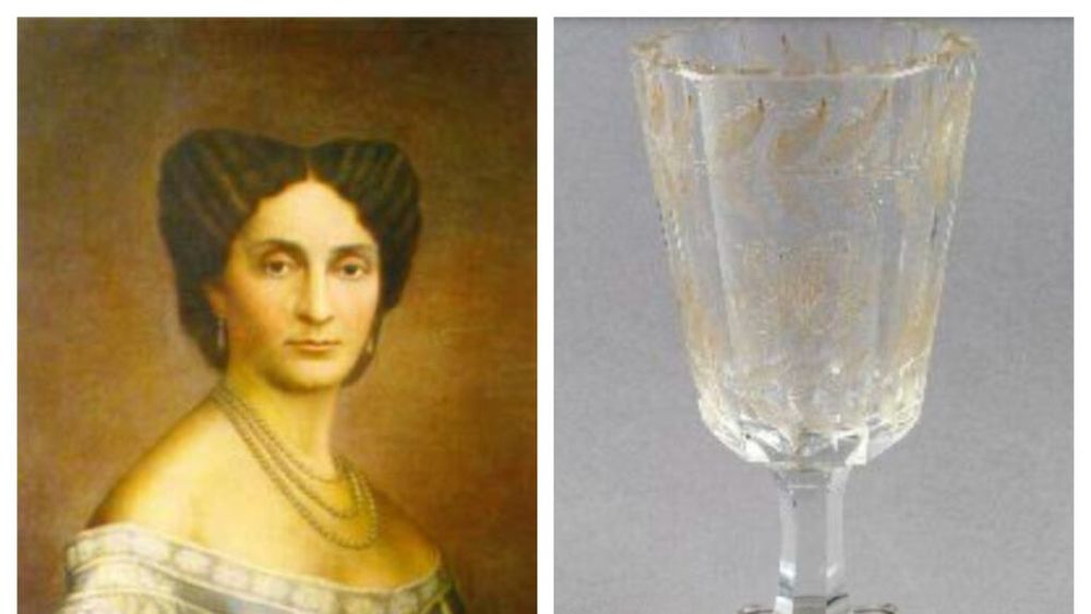 Buzău: Două pahare cu monogramă ce au aparţinut doamnei Elena Cuza vor fi expuse la Muzeul Judeţean pe 24 ianuarie