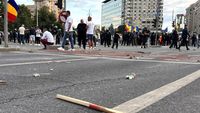 AUR cere autorităților să identifice public un bărbat surprins în imaginile din timpul protestului ciobanilor. Partidul se dezice de membrii AUR prezenți la protest