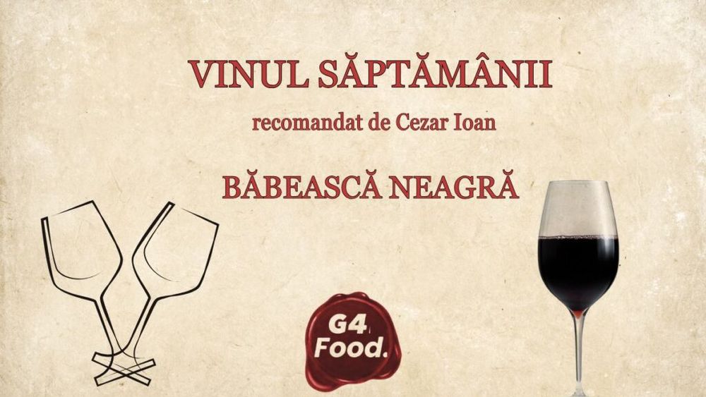 VIDEO | Vinul săptămânii | „România ar avea o șansă extraordinară dacă ar exploata acest soi” – Cezar Ioan, despre Băbeasca Neagră
