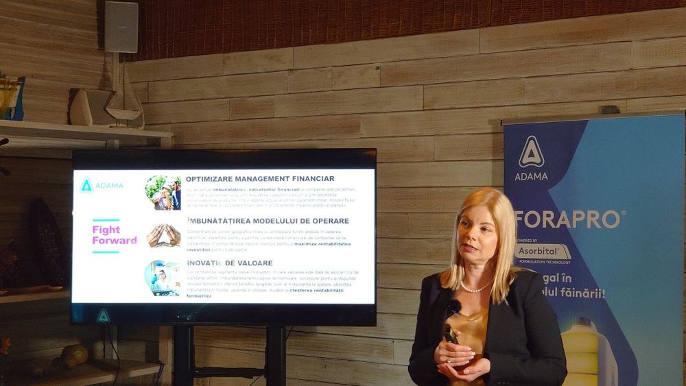 ADAMA, investiții în fungicide și biostimulatori: „Fermierii au în continuare provocări de profitabilitate în fermele lor și se uită cu atenție la o eficientizare a activității lor”