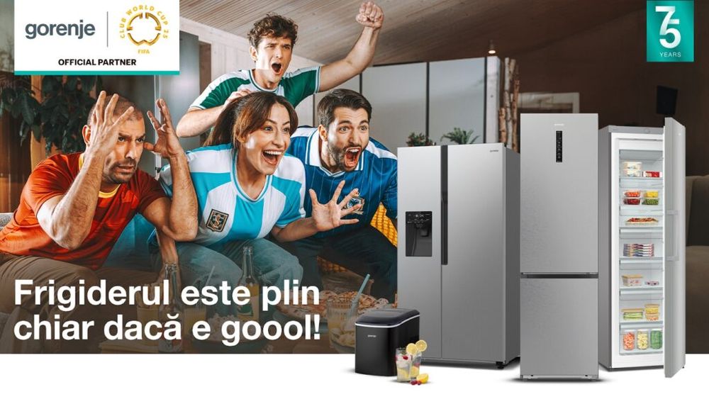 5 motive pentru care frigiderul Side by Side de la Gorenje îți face viața mai ușoară în bucătărie