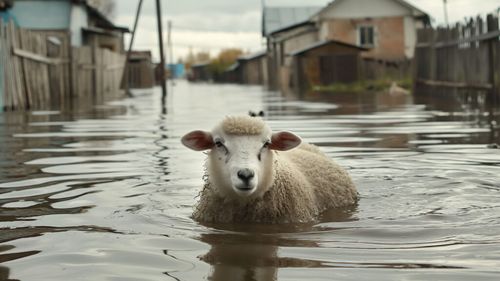 Recomandări de la ANSVSA pentru a limita efectele inundaţiilor / Relocarea animalelor în zone sigure şi organizarea de adăposturi temporare
