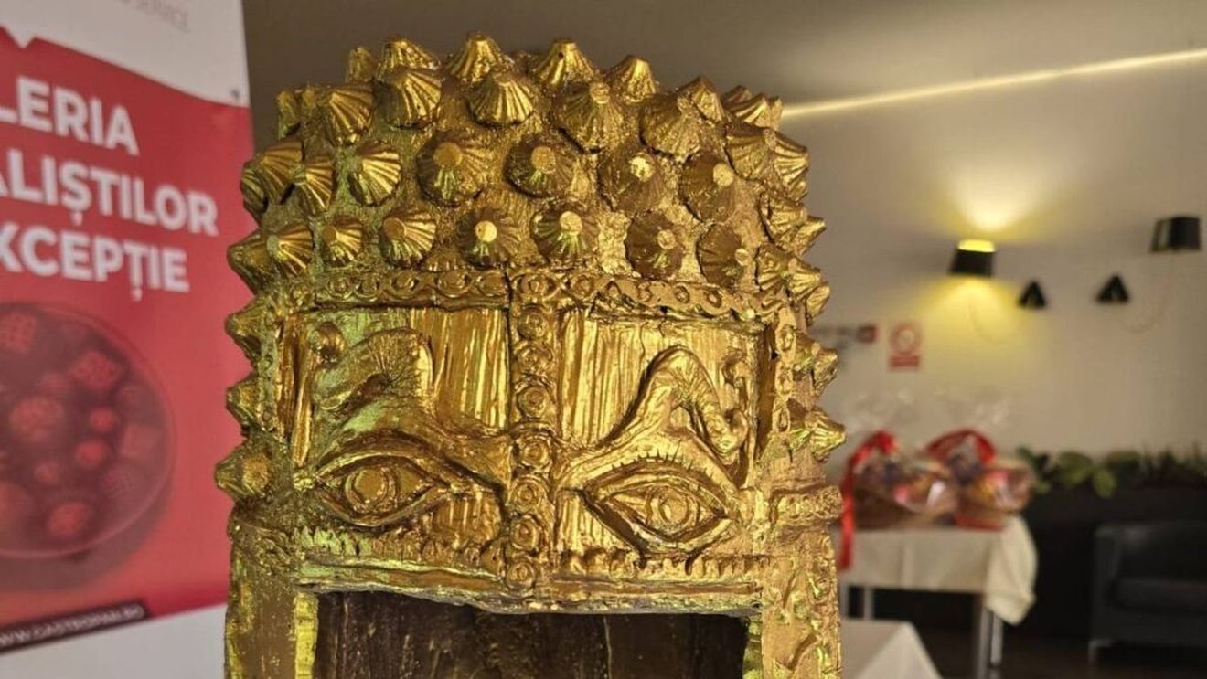 Coiful de la Coțofenești reapare la Iași. O replică din ciocolată va fi vedeta festivalului Chocolate Saga