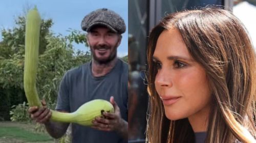 David Beckham își uimește soția cu legume bizare din propria grădină. Reacția savuroasă a Victoriei: „Iată o nouă legumă”