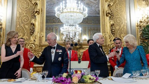 Meniul de la dineul de gală în onoarea regelui Charles și a reginei Camilla din timpul vizitei de stat în Italia