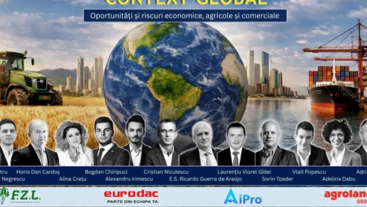 VIDEO | Conferința G4Food & Economedia | „România în noul context global. Oportunități și riscuri economice, agricole și comerciale”