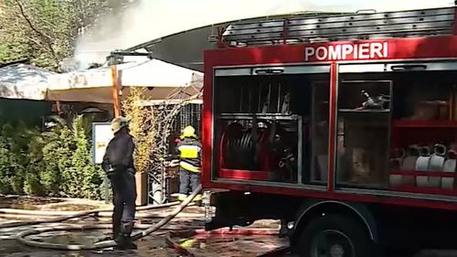 Incendiu la restaurantul din Parcul Central din Chișinău/ Inspectoratului General pentru Situații de Urgență crede că sursa a fost un grătar încins