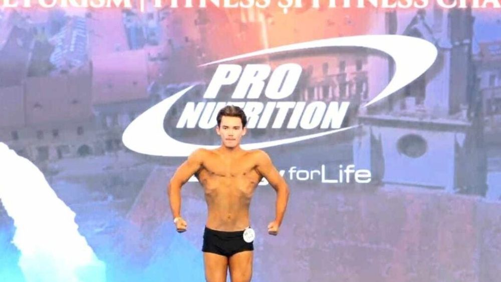 Matei Amarandei, tânărul care va reprezenta România la Campionatul Mondial de Fitness din Spania: „Acest sport m-a învățat disciplina, să am o alimentație corectă, să mă antrenez corect”