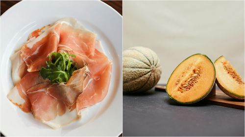 Originea prosciutto con melone, un preparat cu multă istorie. Este întâlnit în majoritatea restaurantelor cu specific italian, dar îl preparăm ușor și în bucătăria de acasă. Aperitiv răcoritor sau cină lejeră pentru zilele de vară