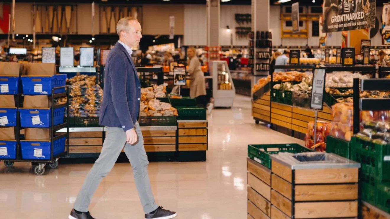 Mărfurile europene, marcate diferit față de cele americane, într-un lanț de supermarketuri din Danemarca