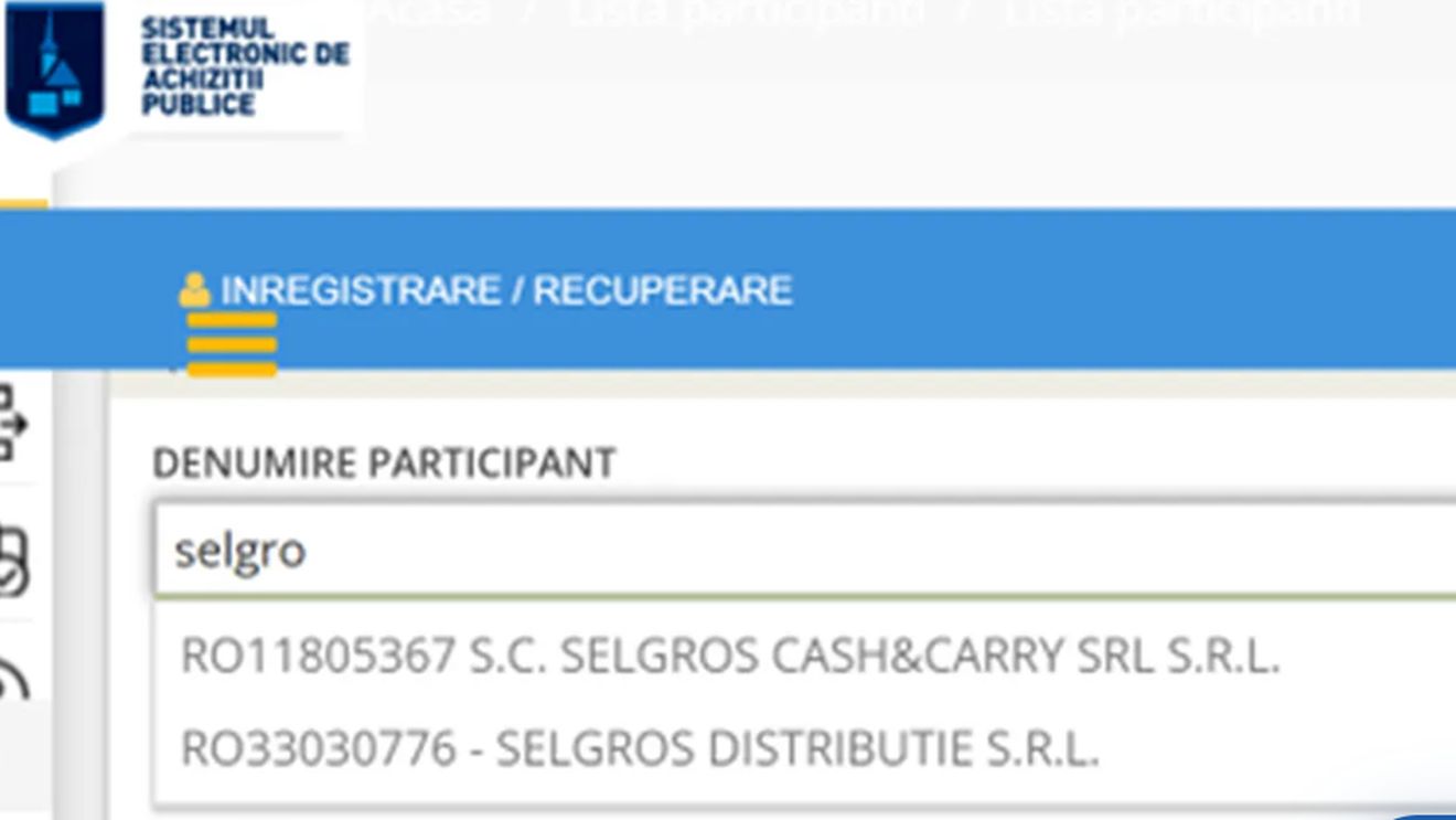 Exclusiv G4Media: Selgros România s-a luptat aproape 10 ani ca o firmă să nu-i mai folosească numele / De ce Selgros Distribuție apare încă în SEAP