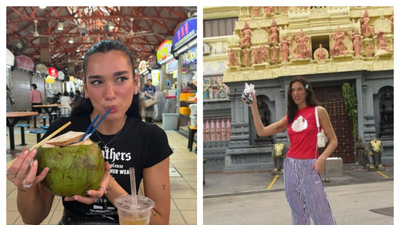 Ce a mâncat Dua Lipa înainte de concertul din Singapore: Artista a savurat preparate tradiționale la prețuri accesibile, într-o piață locală, dar a luat o cină rafinată într-un restaurant celebru