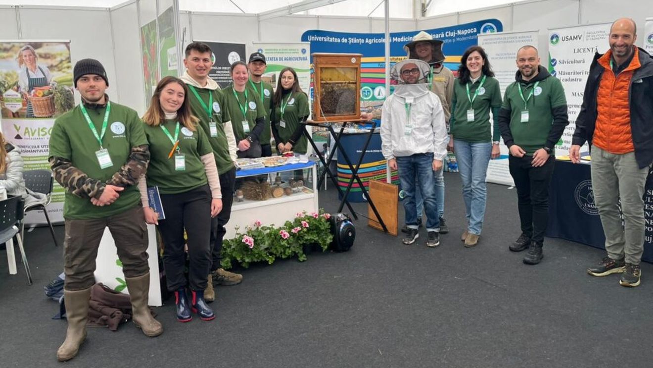 Agraria 2025: Standuri educaţionale şi demonstraţii agricole şi zootehnice ale Universiății de Ştiinţe Agricole şi Medicină Veterinară Cluj