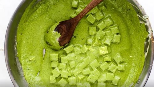 Curry de spanac și brânză / Iubesc Palak Paneer, această mâncare delicioasă din nordul Indiei